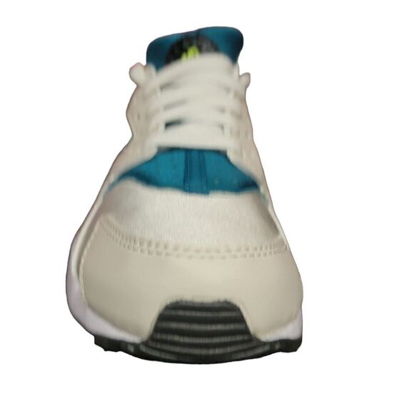 Nike Air Huarache Run Kids Size 4Y/Womens 5.5 Phantom Black Volt 654275-045 - Picture 7 of 7